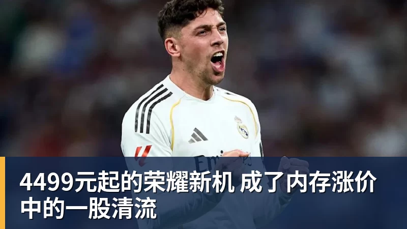 4499元起的荣耀新机 成了内存涨价中的一股清流